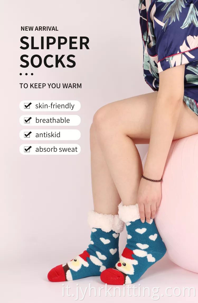 Warm Sherpa Plush Socks